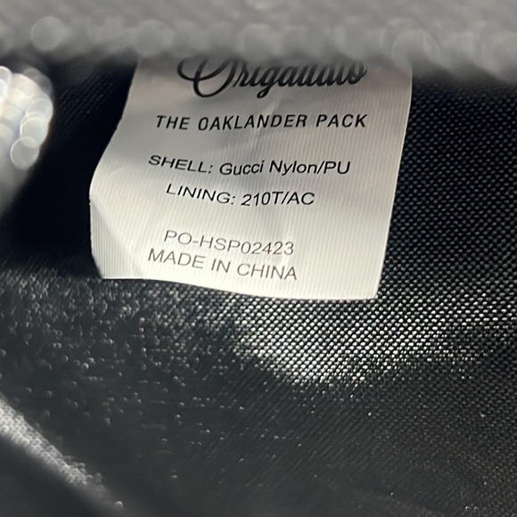 ORIGAUDIO Swag Up Backpack Various Dog Print “Will Wag for Swag” - Picture 13 of 13